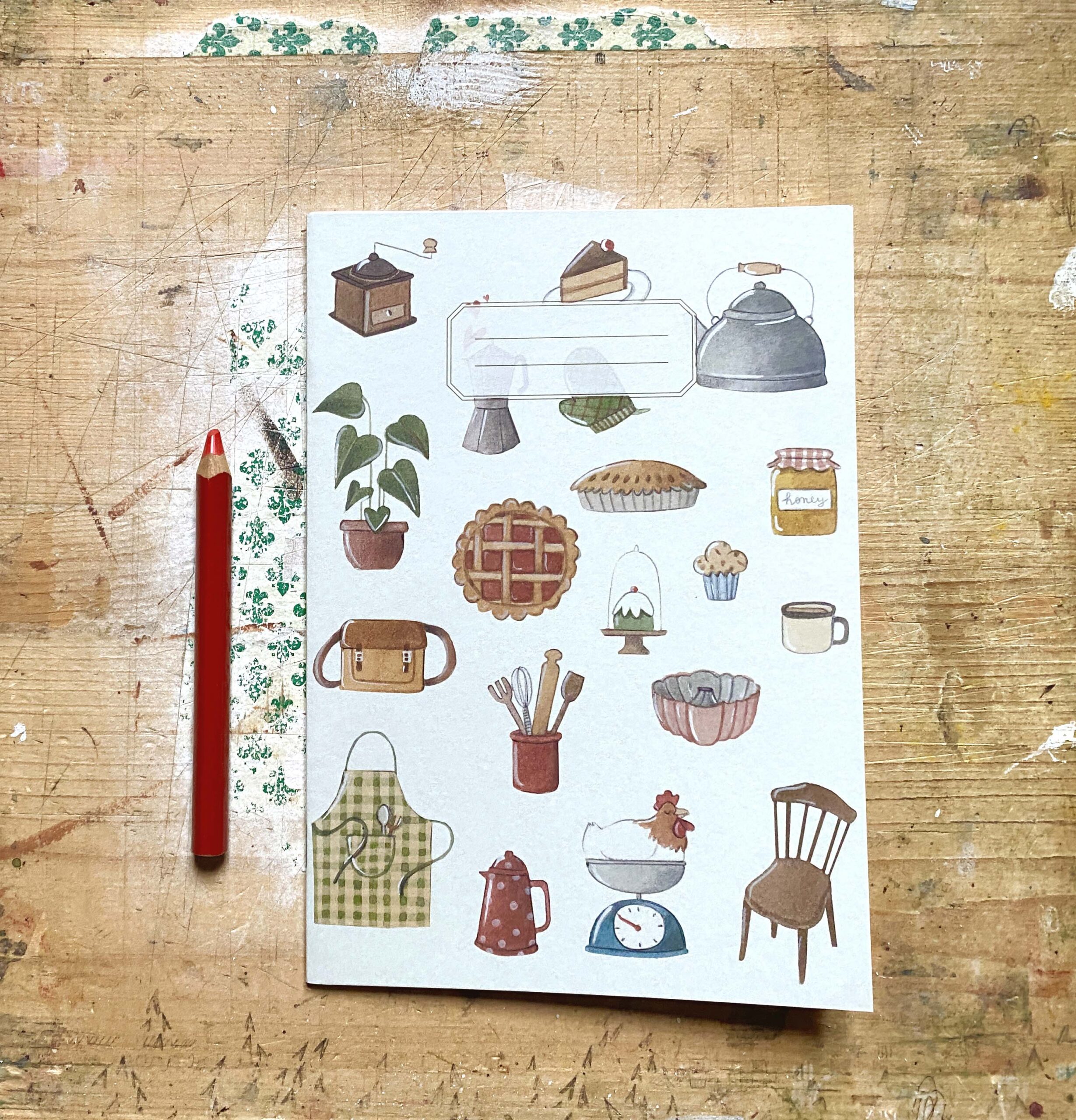 quaderno Pattern Cucina