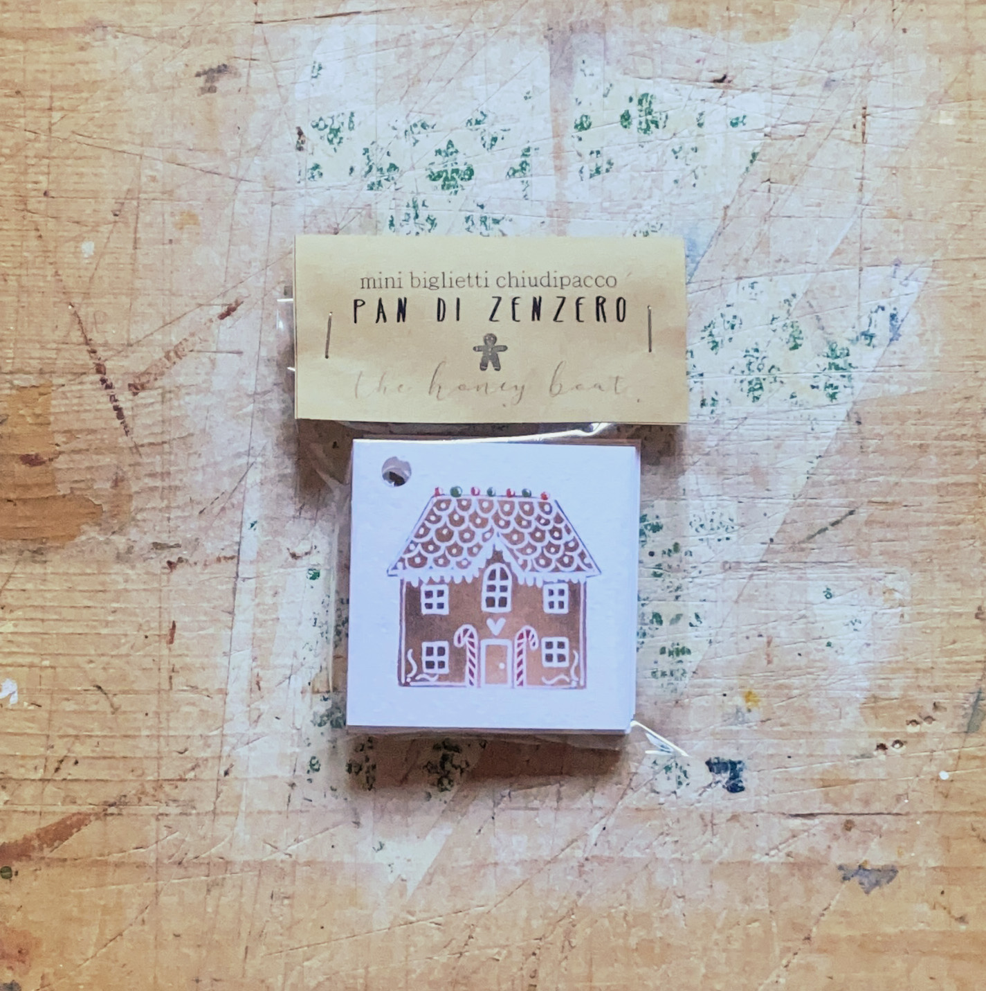 mini chiudipacco PAN DI ZENZERO