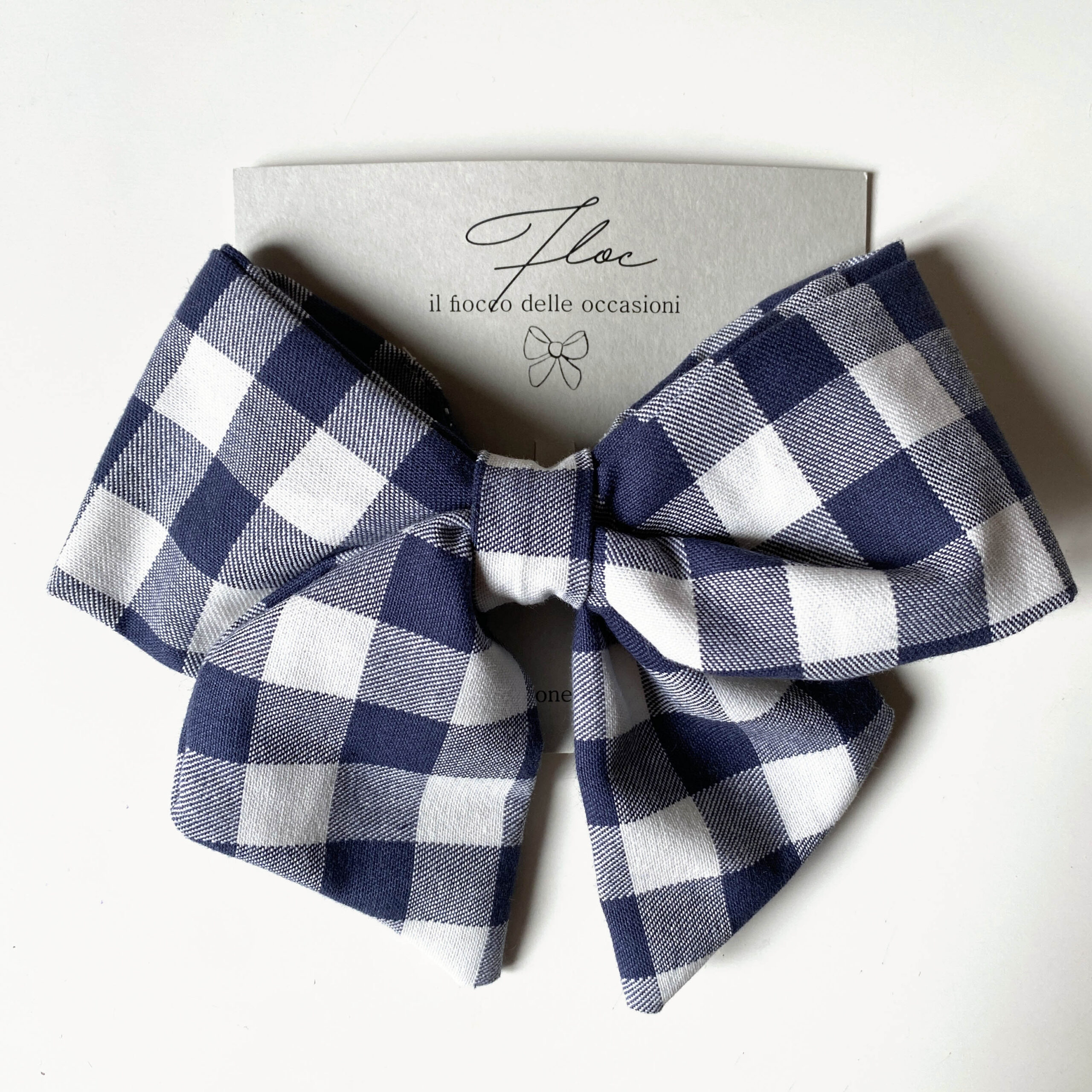 floc QUADROTTI blu