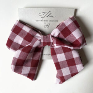 floc QUADROTTI rosso